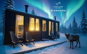 Lapelland Village Riverside - Cozy Lapland Landscape Cabin with Sauna, Fireplace&Nature View, Ylläs, Äkäslompolo